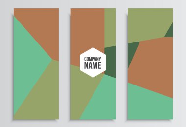 El ilanları veya Web afişi. Kurumsal kimlik şablonu. İş istatistikleri