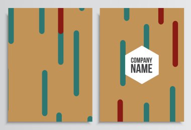 Boş kapak dergi, kitap veya broşür. Kurumsal kimlik te