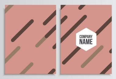 Boş kapak dergi, kitap veya broşür. Kurumsal kimlik te