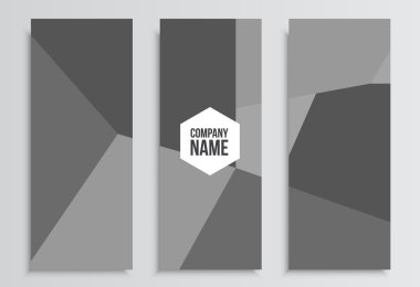 El ilanları veya Web afişi. Kurumsal kimlik şablonu. İş istatistikleri