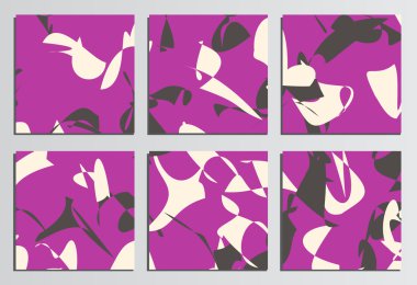 Posterlerini açmaları veya posterler. Kurumsal kimlik şablonu. İş i