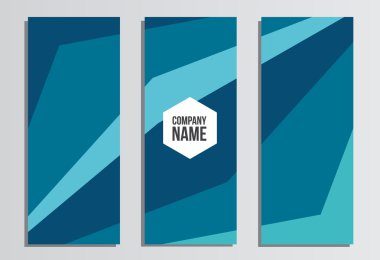 El ilanları veya Web afişi. Kurumsal kimlik şablonu. İş istatistikleri