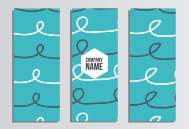 El ilanları veya Web afişi. Kurumsal kimlik şablonu. İş istatistikleri