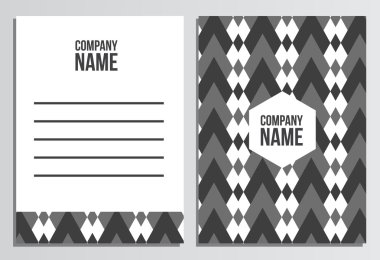 Mektup zarfı boş kapak. Kurumsal kimlik şablonu. B