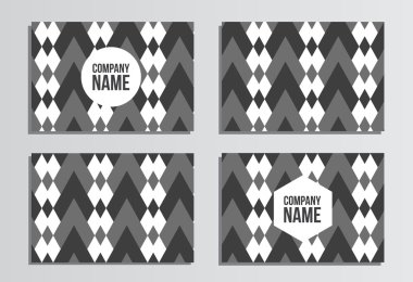 Kartvizit. Kurumsal kimlik şablonu. İş kırtasiye