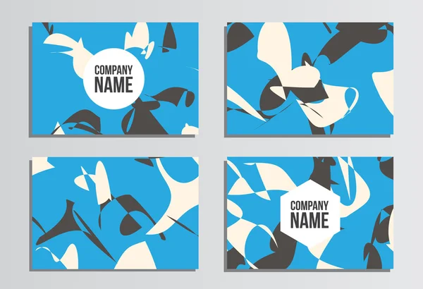 ビジネス カード。コーポレート ・ アイデンティティのテンプレートです。業務用便箋 — ストックベクタ