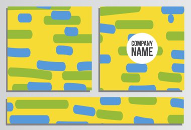 Afişlerin Web Banner ile. Yaz Olimpiyat Oyunları. Renkler, Brezilya