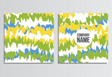 Pankartlar veya Banner. Yaz olimpiyat oyunları. Brezilya'nın renkleri. Corp