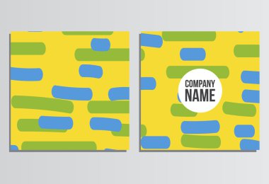 Pankartlar veya Banner. Yaz olimpiyat oyunları. Brezilya'nın renkleri. Corp