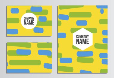 Boş Kapaklı kartvizitler. Yaz olimpiyat oyunları. Renkleri