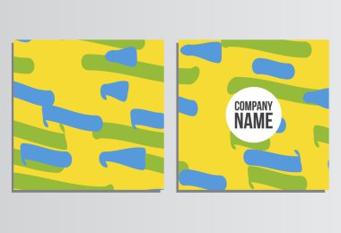 Pankartlar veya Banner. Yaz olimpiyat oyunları. Brezilya'nın renkleri. Corp