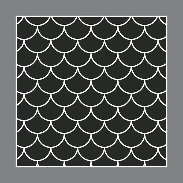 Ilustración vector patrón de peces — Vector de stock