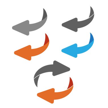 Simge resimlerini değiş tokuş et. Arkanı dön ya da oku çevir. Ters işaret