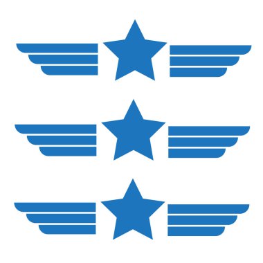 Hanedan kartal siluetleri ile. Kartal amblem veya kartal logolar ayarlayın