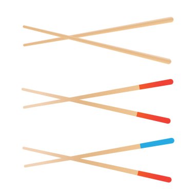 Asyalı yemek çubukları. Bambu Çin yemeği çubuğu.