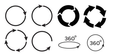 Sayfa açmak veya geri okunu düz vektör set