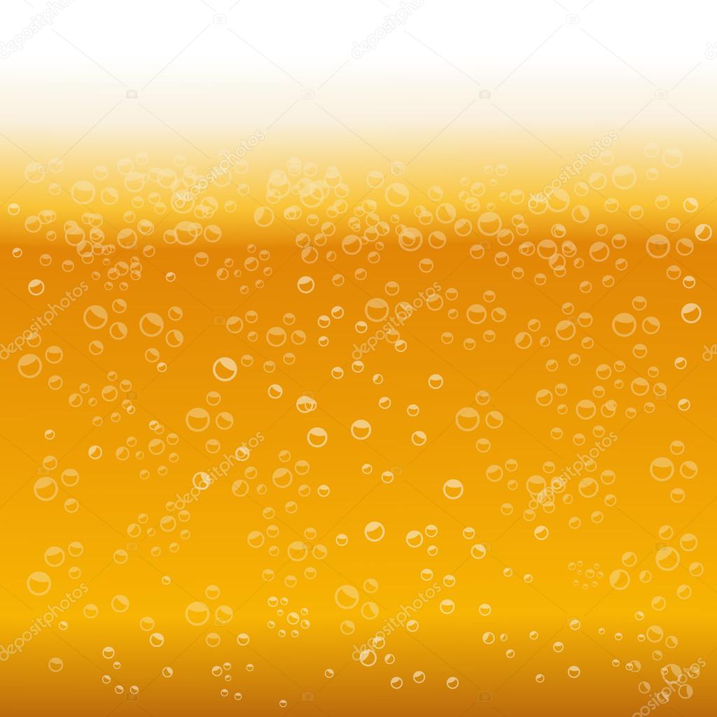 Beer foam background