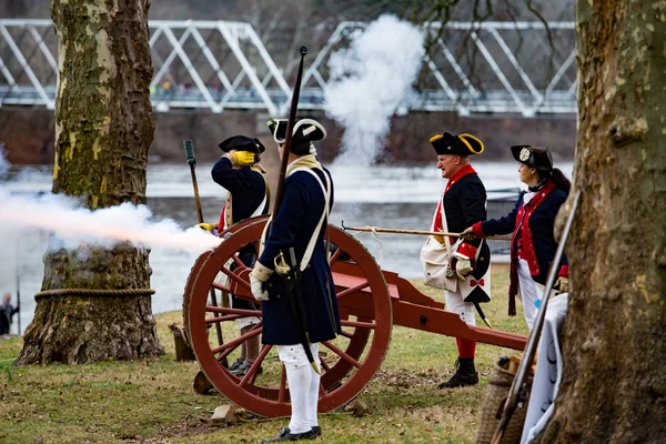 Cañones disparados por el general Washington —  Fotos de Stock