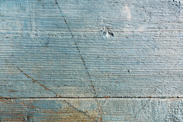 Textura de placa de madeira azul Weathered . — Fotografia de Stock