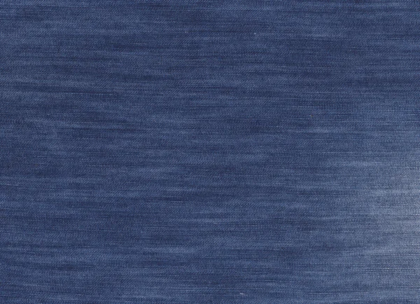 Dark blue denim textile texture. — Stock Photo, Image