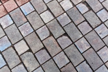 Renk yaya kaldırım doku. 