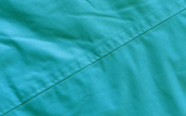 Yeşil Tekstil doku yakın çekim.