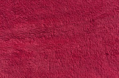 Kırmızı Pamuk Banyosu Havlu arka plan. 