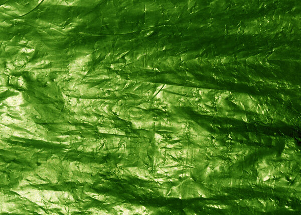 Light green plastic bag texture