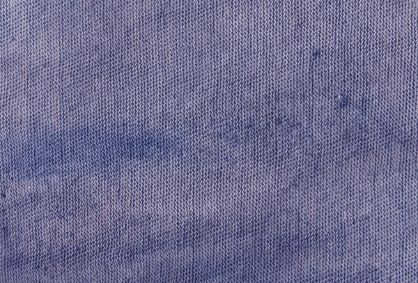Smutsiga blå tyg textur. — Stockfoto