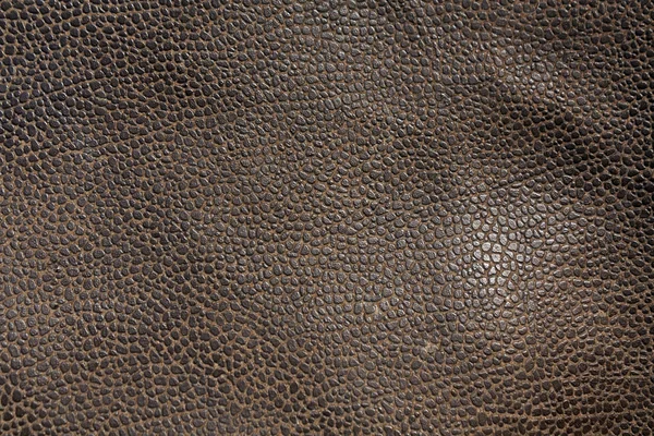 Textura de cuero marrón abstracto . — Foto de Stock
