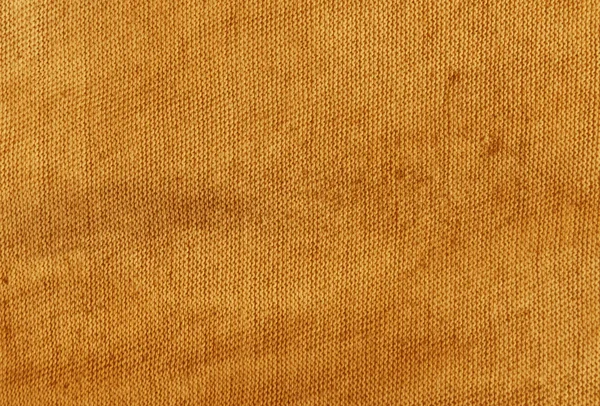 Dirty orange cloth texture. — Stock Photo, Image