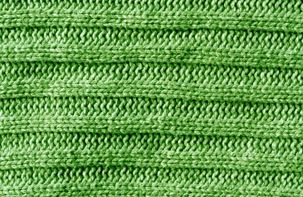 Αφηρημένο πράσινο πλέξιμο πανί υφή. — Φωτογραφία Αρχείου