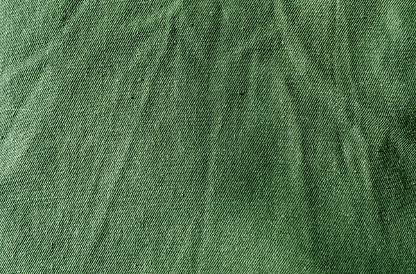 Зелена абстрактна текстильна текстура — стокове фото