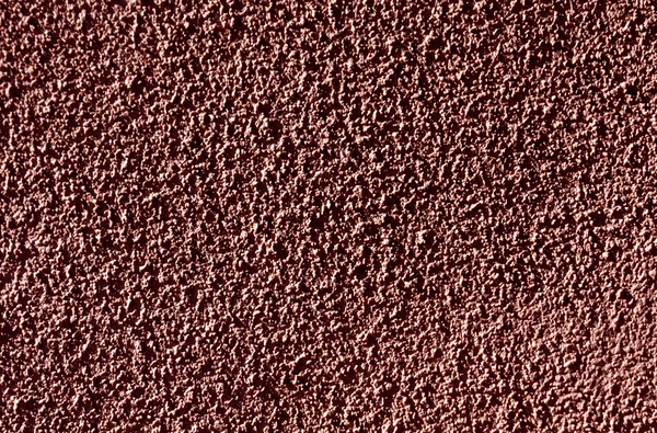 Texture de mur en plâtre rouge . — Photo