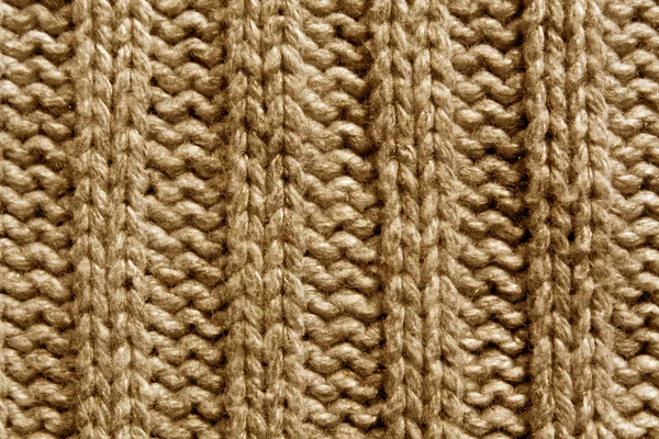 Texture orange abstraite tricot close-up . — Photo