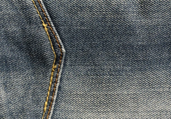 Vaqueros azules con textura de bolsillo . —  Fotos de Stock