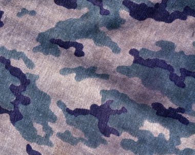 Soyut eski kamuflaj kumaş doku. 