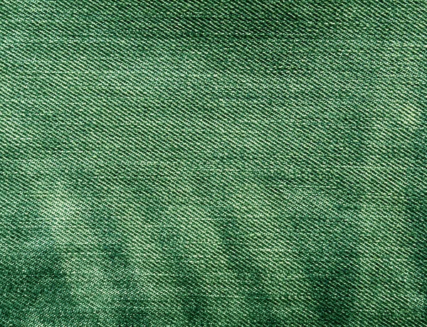 Abstrait couleur verte texture de jeans . — Photo