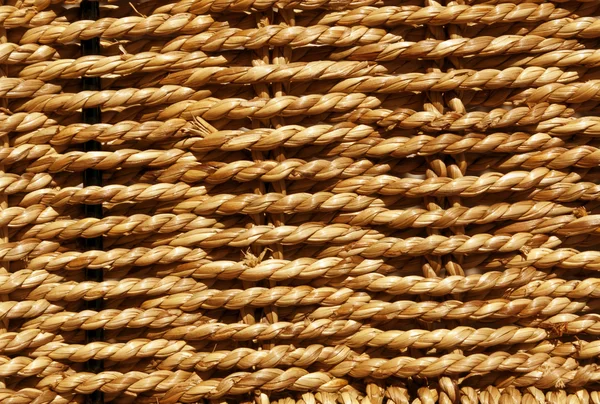 Braided basket texture. — Stock Photo, Image