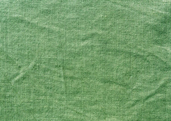 Textura de tela verde gruesa . — Foto de Stock