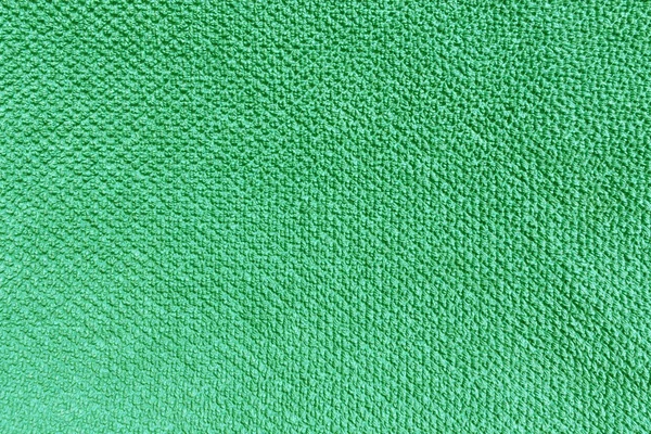 Texture de serviette de bain couleur verte . — Photo
