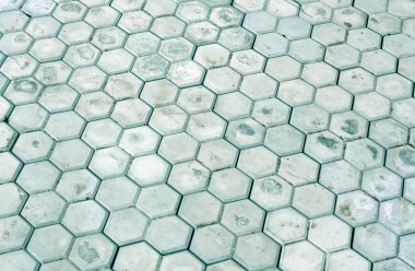 Camgöbeği kaldırım yakın çekim yüzey.