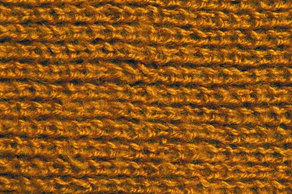 모직 오렌지 뜨개질 패턴. — 스톡 사진