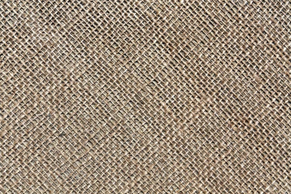 Textura de tela de saco marrón . — Foto de Stock