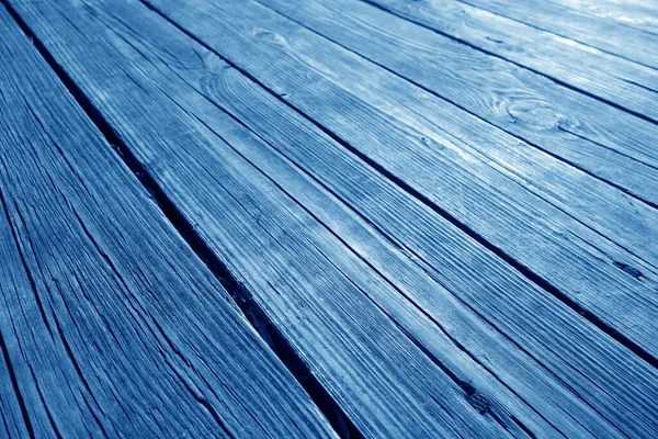 Old Wooden Terrace Floor Close Blur Effect Background Texture — Stock Photo, Image