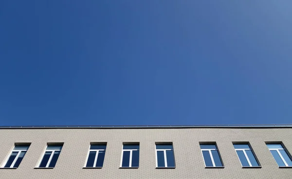 Business Center View Conceptual Architectural Background — Stock Photo, Image