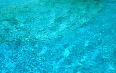 Yüzme havuzu su yüzeyi. Doku ve arkaplan                  