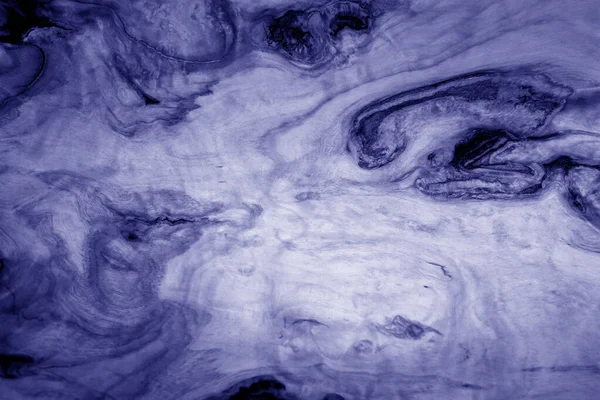 Tahta desenli ve mavi tonda bulanık. Tasarım için soyut arkaplan ve doku.