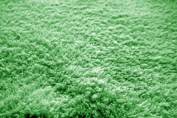 Texture Serviette Bain Avec Effet Flou Couleur Verte Contexte Abstrait — Photo