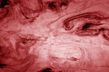 Tahta desen, kırmızı tonda bulanık efektli. Tasarım için soyut arkaplan ve doku.